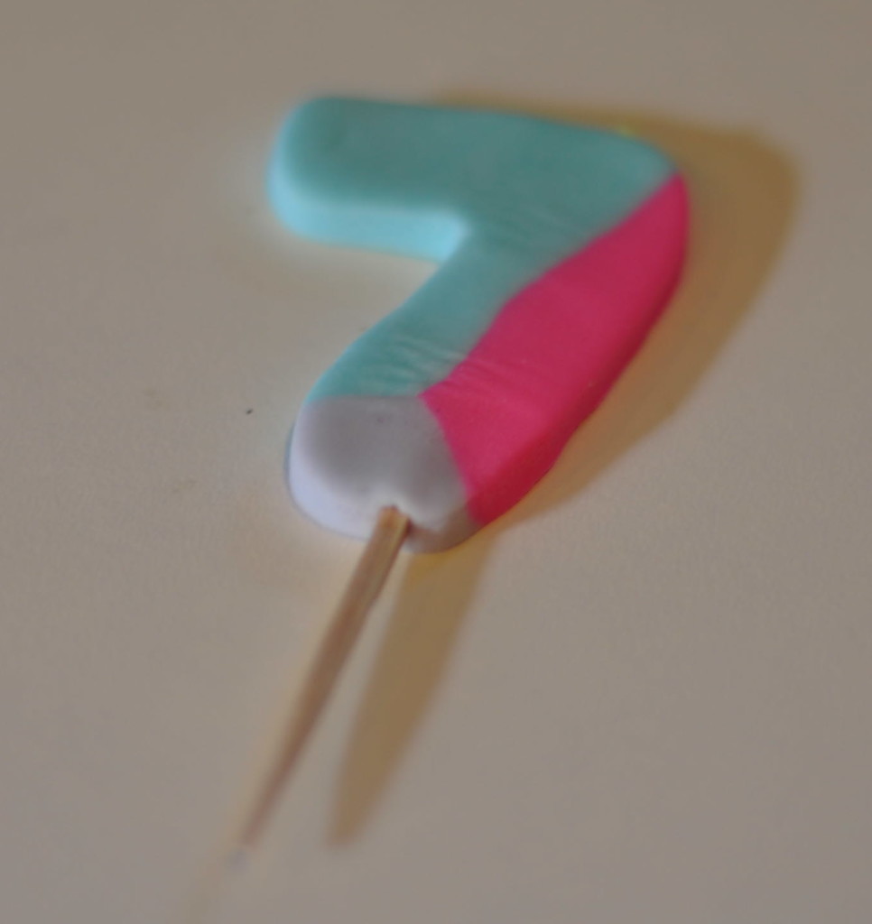 Cupcake topper-toothpick