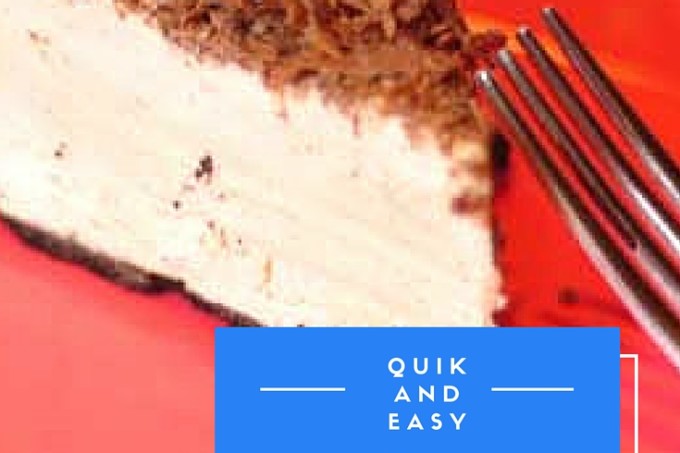 Quick and Easy Frozen Peanut Butter Pie