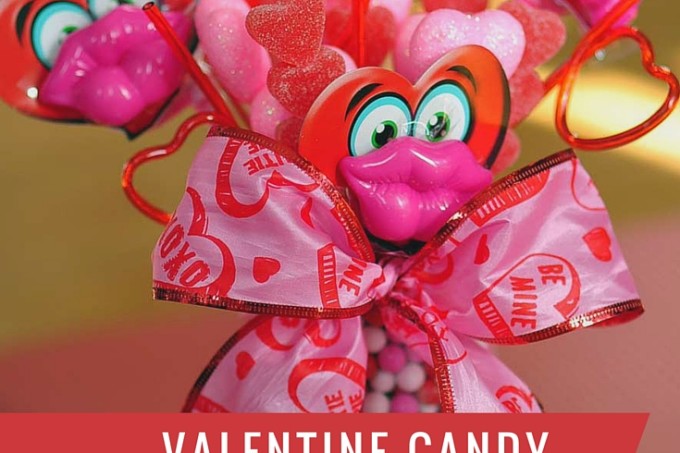 Valentine Candy Arrangement